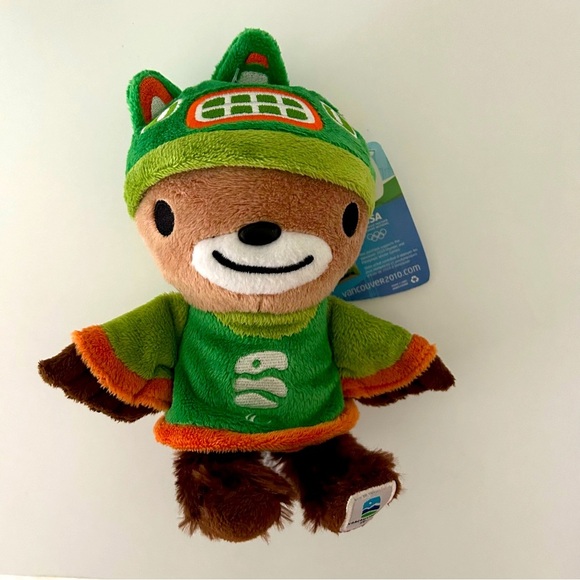 Vancouver Winter Olympics 2010 Collection Plush Mascot & Collectors Glass In Box - Picture 5 of 9